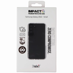 3SIXT Impact Zero Series Case for Samsung Galaxy S22 (2022 / Small) - Clear Soft Detail