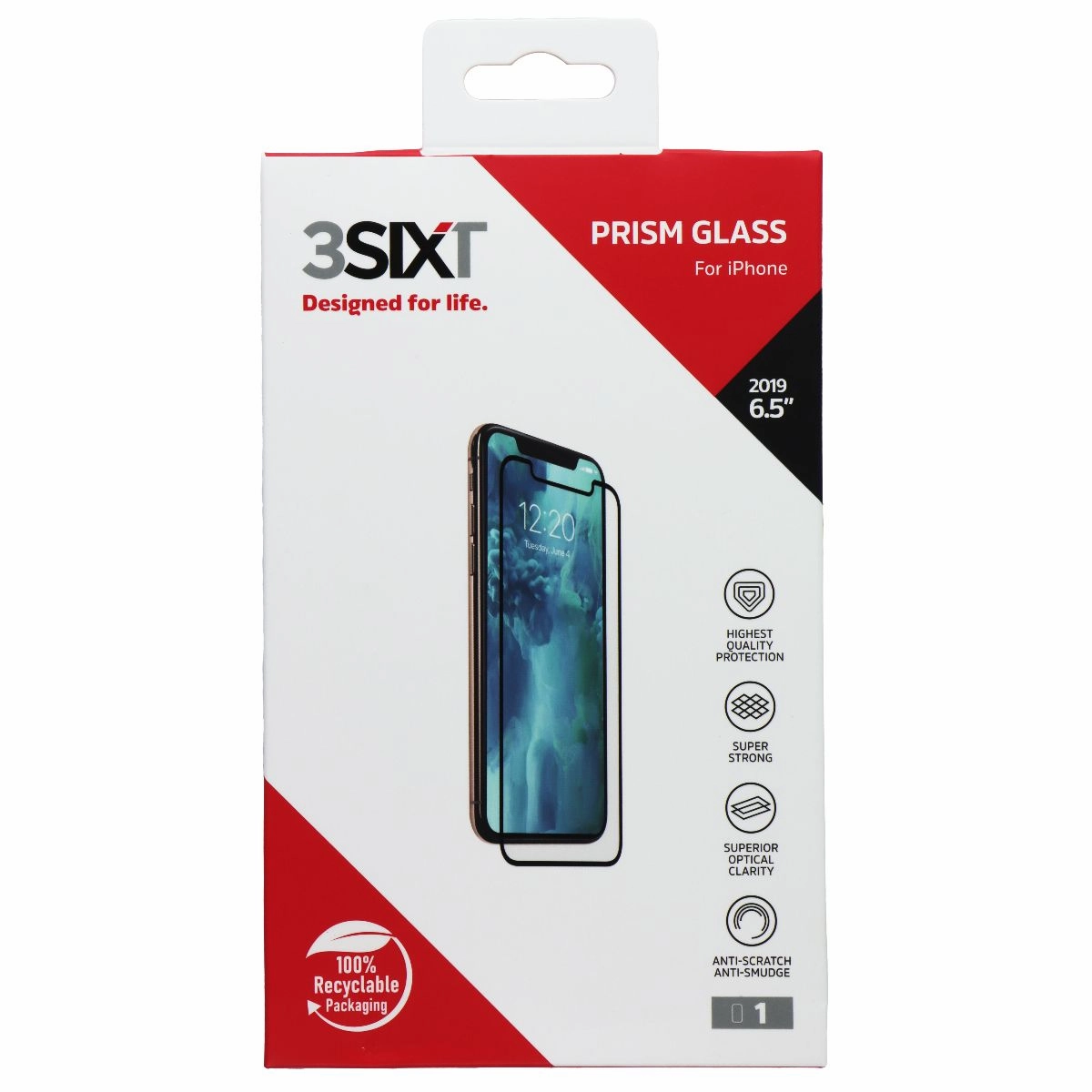 Tech Protection Layer 3SIXT Prism Glass Screen Protector for Apple iPhone 11 Pro Max