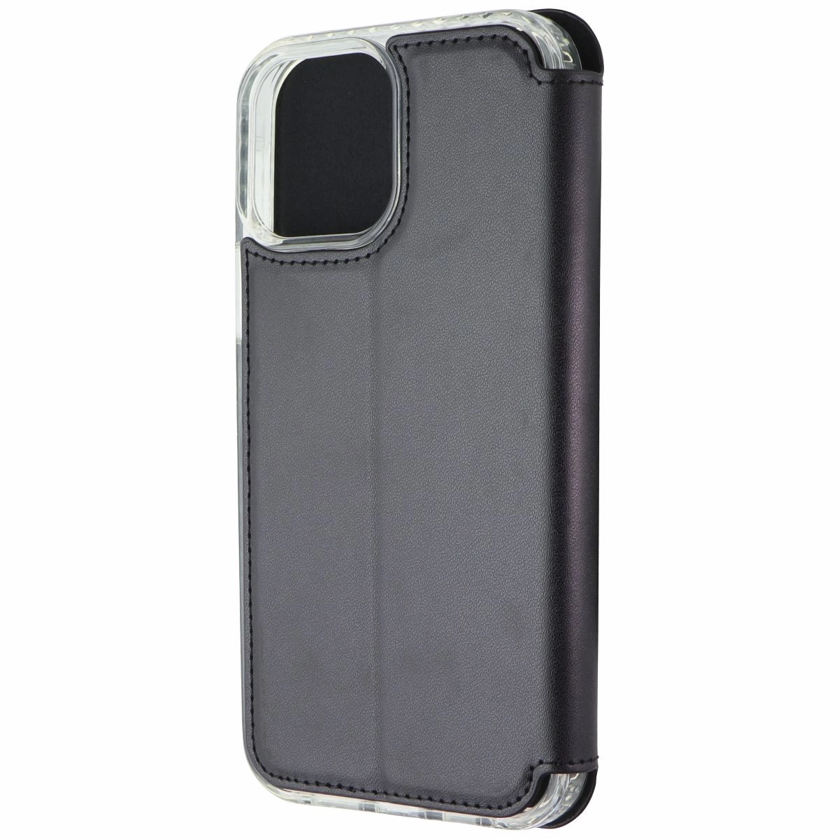 Compact Grip 3SIXT SlimFolio Series Wallet Case for Apple iPhone 13 Pro Max - Clear/Black