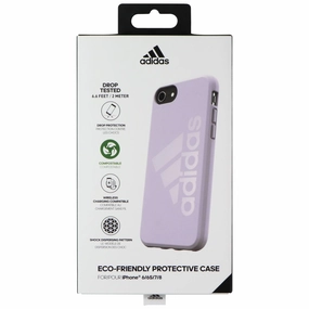 Bold Look Matte Touch Adidas Eco-Friendly Protective Case for Apple iPhone 6/6S/7/8 - Purple