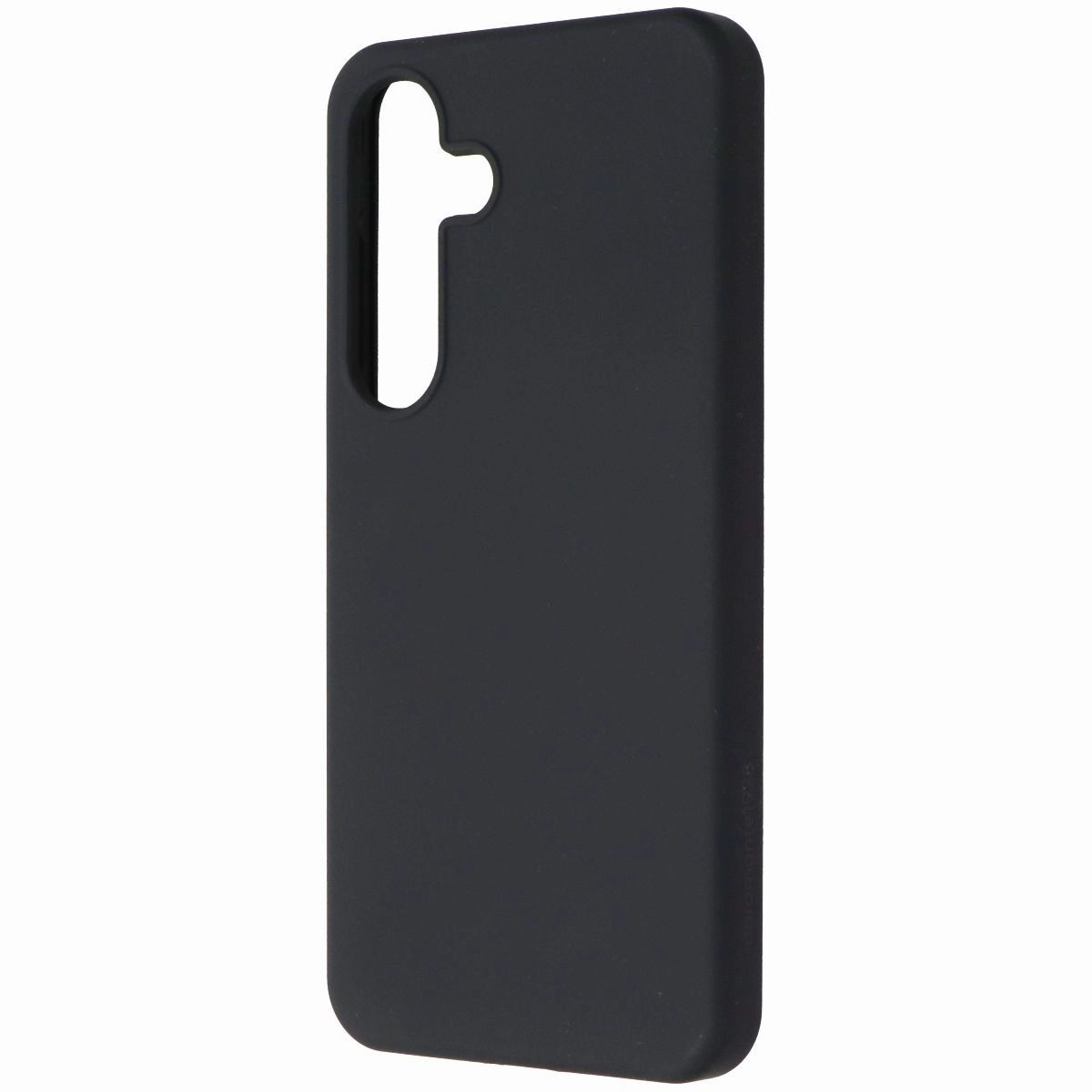 Comfort Shape Compact Edge dbramante1928 Silicone Soft Touch Case for Qi2 for Samsung Galaxy S25 - Black