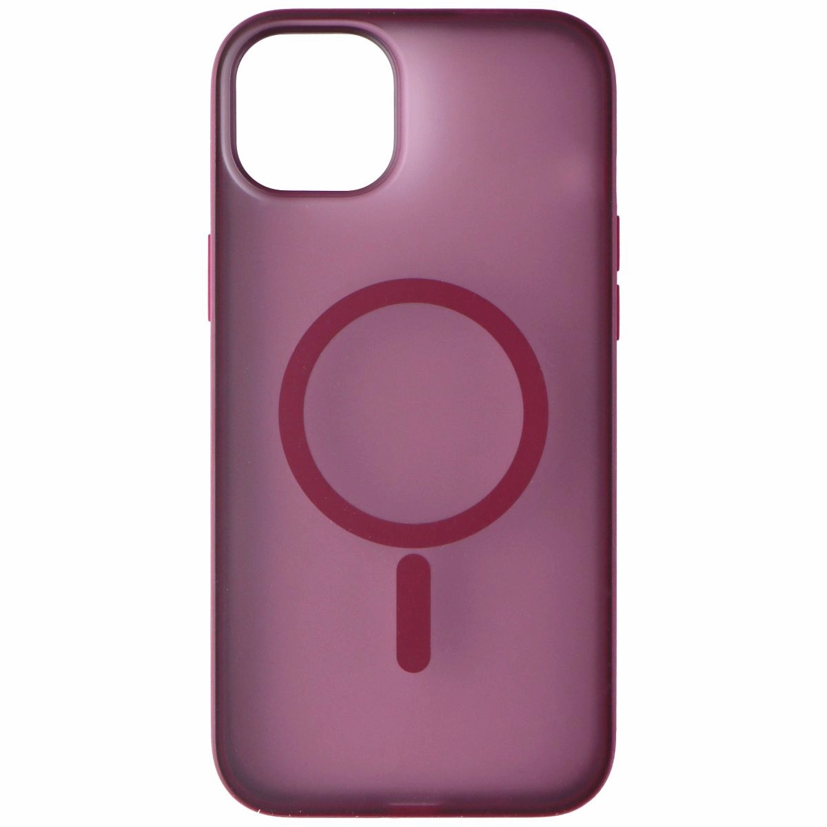 Refined Protection Verizon Slim Sustainable Case with MagSafe for iPhone 14 Plus - Zinfandel (Pink)
