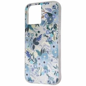 Rifle Paper Co. Protective Case for Apple iPhone 12 Pro Max - Garden Party Blue Non slip grip Non Slip