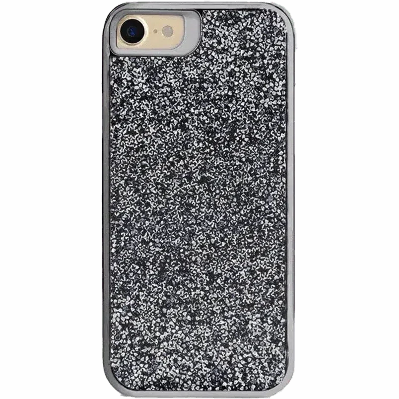 Light Design Strong Frame All That Glitter | Charcoal Silver Crystal Case