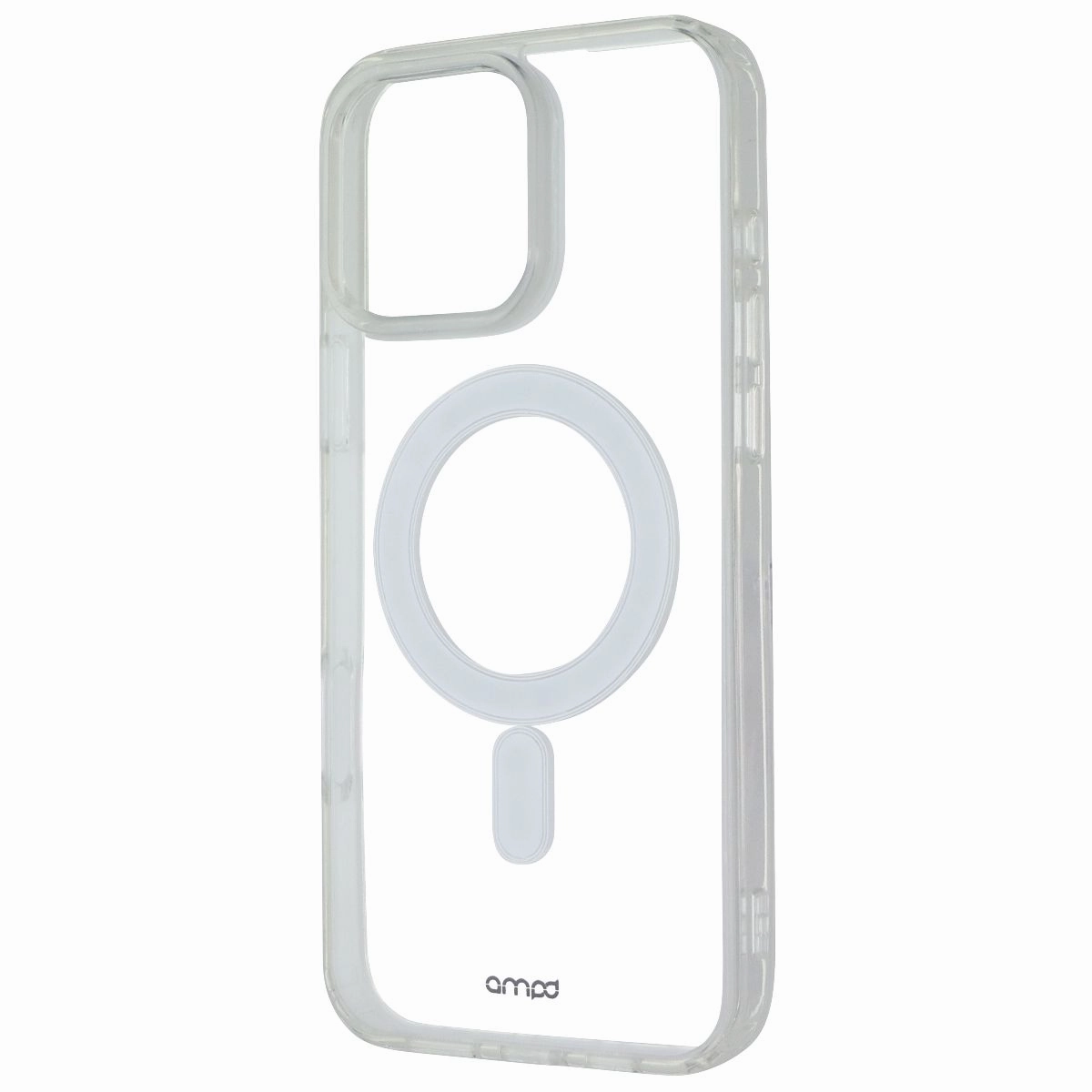 Shockproof Frame Vivid Gradient Ampd Impact Drop Series Case for MagSafe for iPhone 16 Pro Max - Crystal Clear