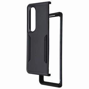 Case Brand Case for Samsung Galaxy Z Fold4 - Black Smooth Detail