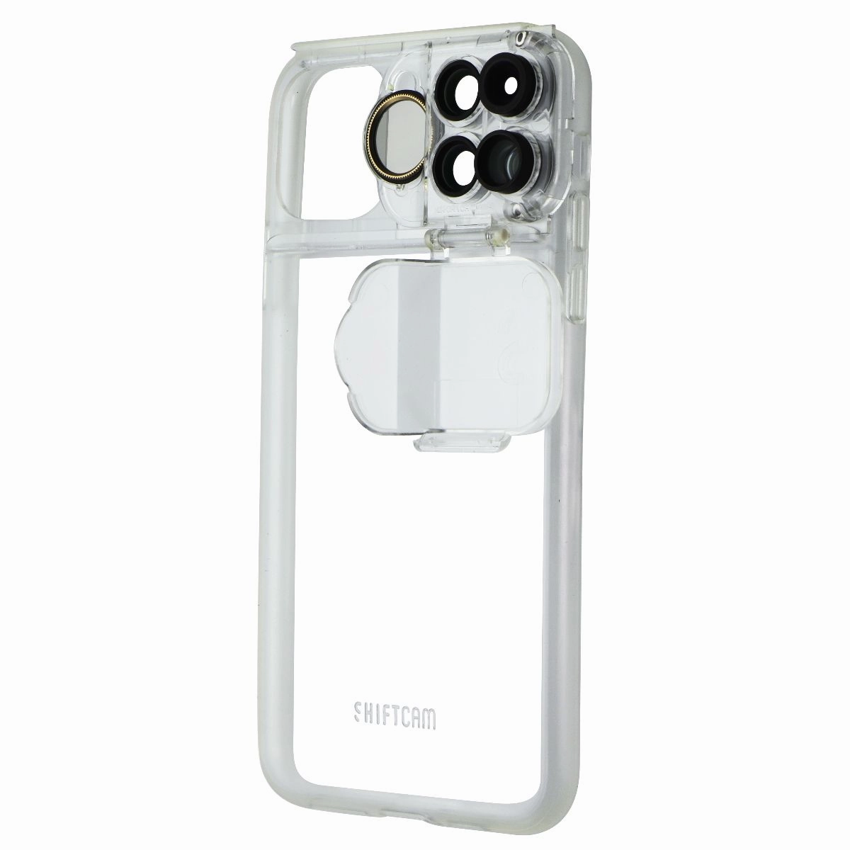 Elegant Finish Sleek Edge Design ShiftCam 5-in-1 Multi-Lens Case System for Apple iPhone 11 Pro Max - Transparent