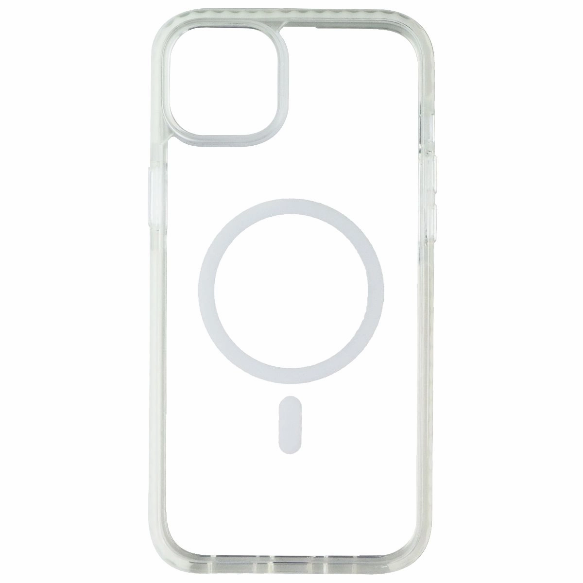 Prodigee Magneteek Case for MagSafe for Apple iPhone 15 Plus/14 Plus - Clear Anti Shock Crystal Finish