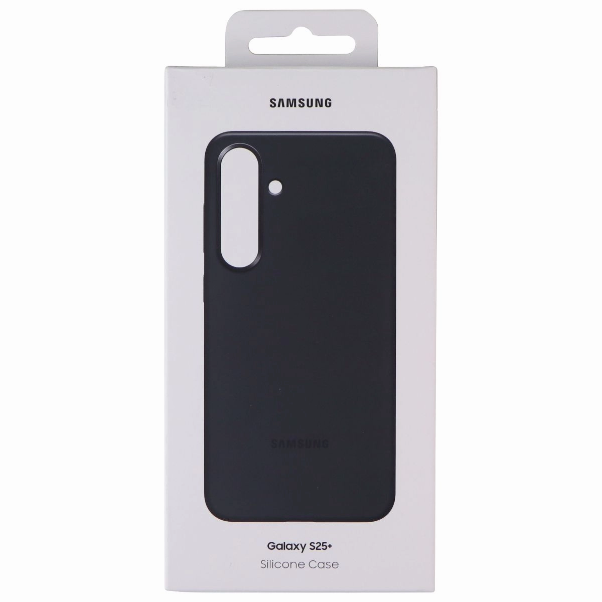 Samsung Official Silicone Case for Galaxy S25  (Plus) - Black Rugged Frame Design
