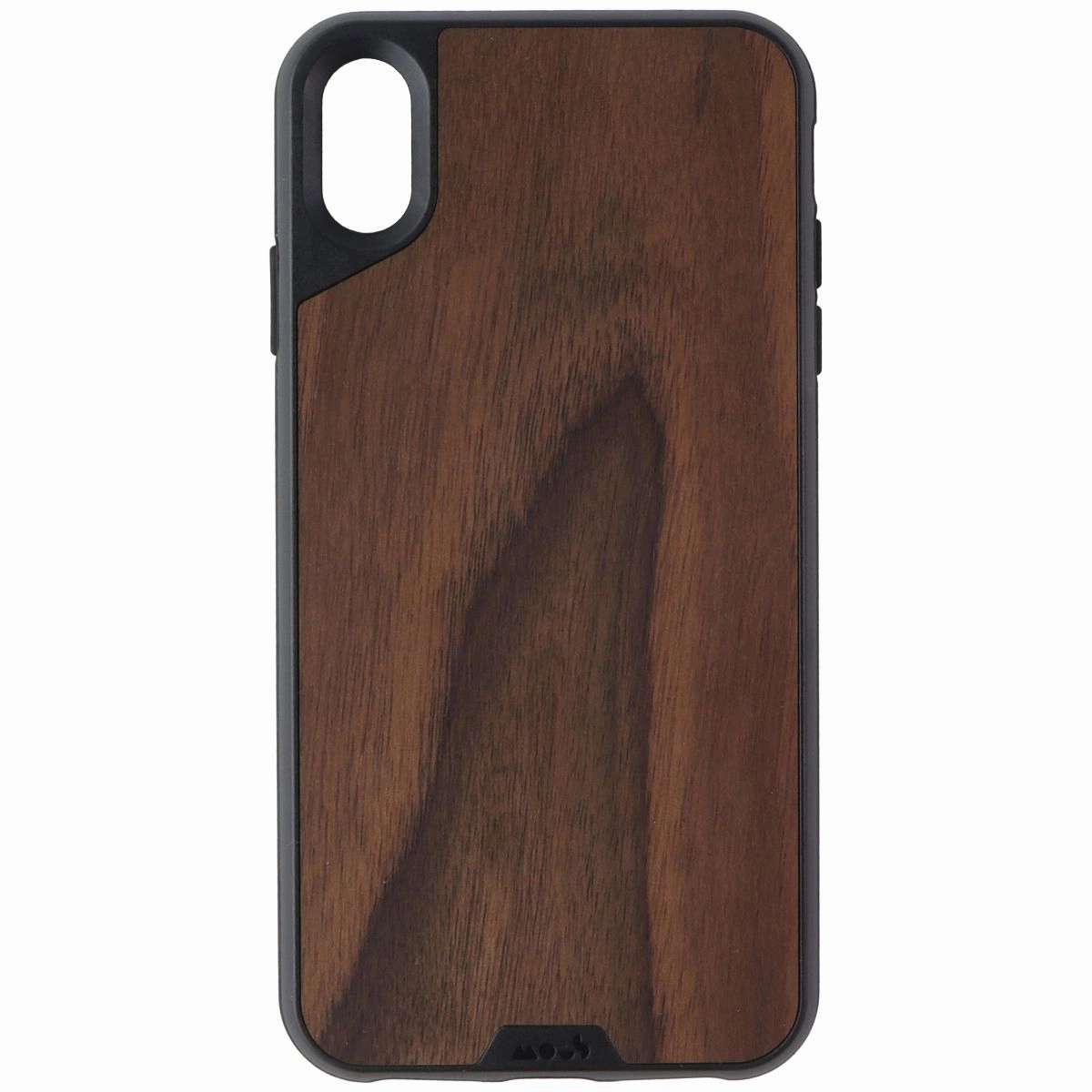 Mous Limitless 2.0 Case for Apple iPhone Xs Max - Walnut Case/Black Rugged Frame Design