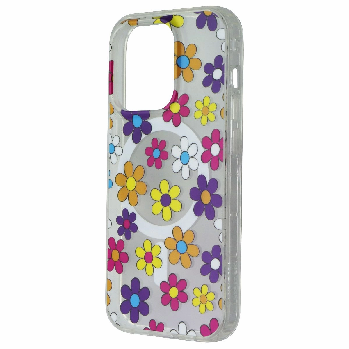 Rugged Pattern Design MyBat Pro Mood Series Case for MagSafe for Apple iPhone 14 Pro - Multi Daisy