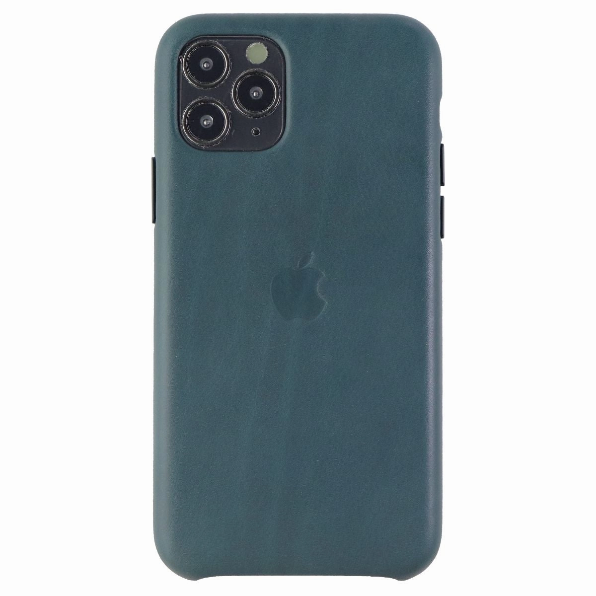 Clean Texture Apple Leather Case for Apple iPhone 11 Pro (5.8-inch) - Forest Green (MWYC2ZM/A)