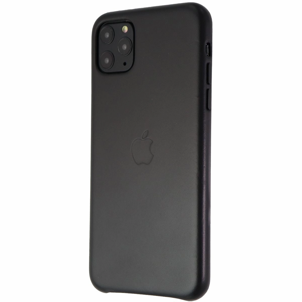Protective Texture Finish Durable Layer Apple Leather Case for iPhone 11 Pro Max (6.5-inch) - Black (MX0E2ZM/A)