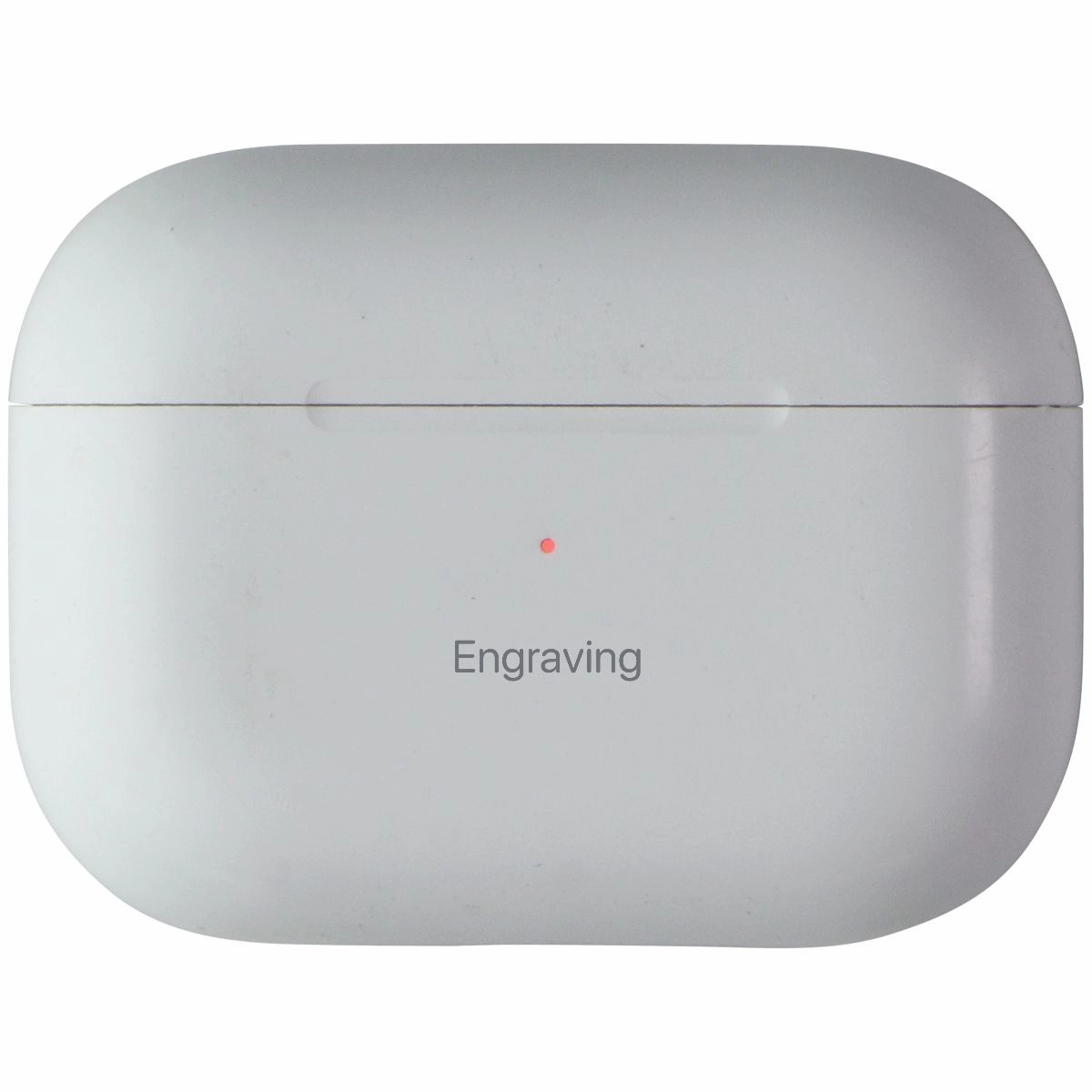 Apple MagSafe Charging Case for AirPods Pro 1 - White A2190 - ENGRAVING* Soft Layered Design Smooth Coating