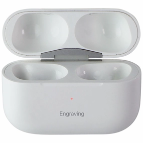 Apple MagSafe Charging Case for AirPods Pro 1 - White A2190 - ENGRAVING* Fashion Design Protective Structure