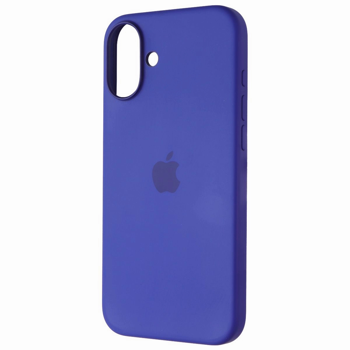 Apple Official Silicone Case for MagSafe for Apple iPhone 16 Plus - Ultramarine daily accessory Elegant Texture
