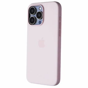 Protective Pattern Versatile Design Apple Official Silicone Case for MagSafe for iPhone 15 Pro Max - Light Pink