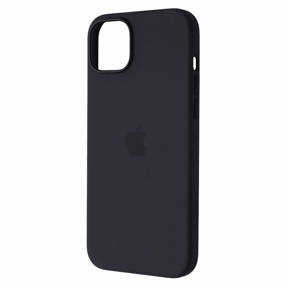 Apple Silicone Case for MagSafe for Apple iPhone 15 Plus - Black Raised Edges