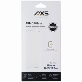 Axessorize ArmorGlass Screen Protector for Apple iPhone 14/13/13 Pro privacy glass shield
