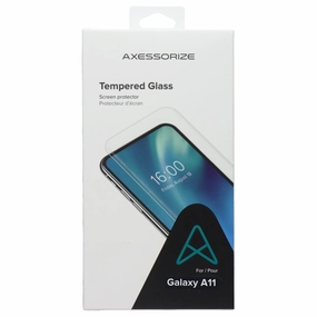Smartphone Protector Axessorize Tempered Glass Screen Protector for Samsung Galaxy A11