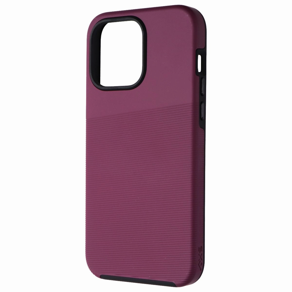 Minimal Surface Slim Fit Design AXS By Axessorize PROTech Plus Case for Apple iPhone 15 Pro Max - Sangria