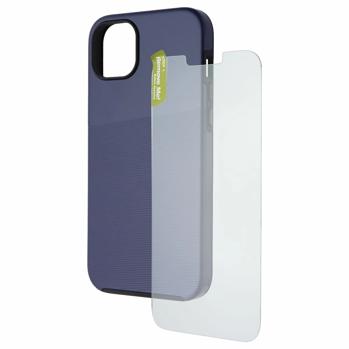 Vibrant Colors Stylish Layer Texture AXS PROTech Plus & ARMORGlass 360 Degree Pack for Apple iPhone 14 Plus - Blue