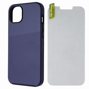 AXS PROTech Plus (MagSafe) 360 Degree Pack for iPhone 14 Plus - Blue Flexible Design High protection