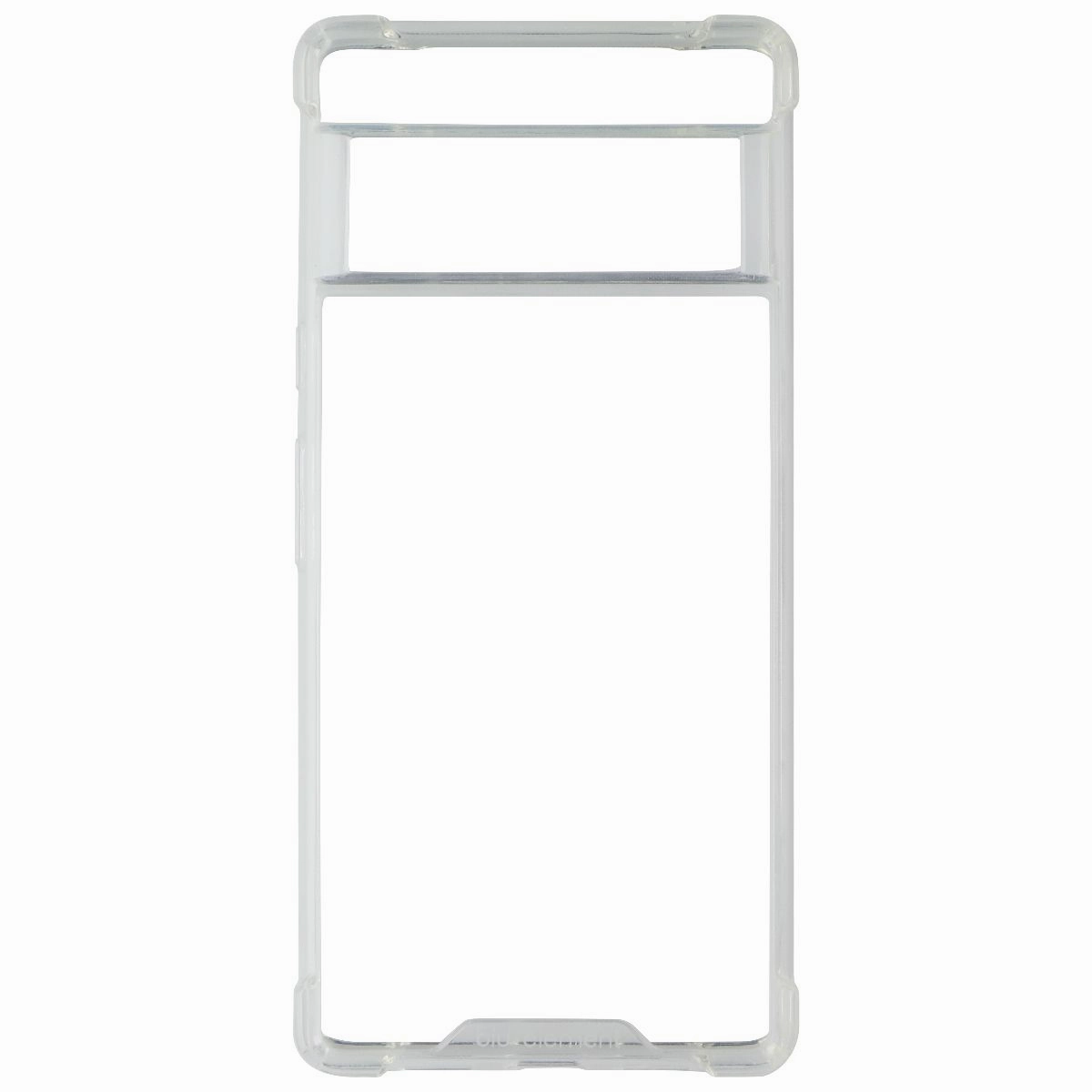 Blu Element DropZone Series Hard Case for Google Pixel 6 Pro Smartphone - Clear Sleek Form Flexible Surface Texture