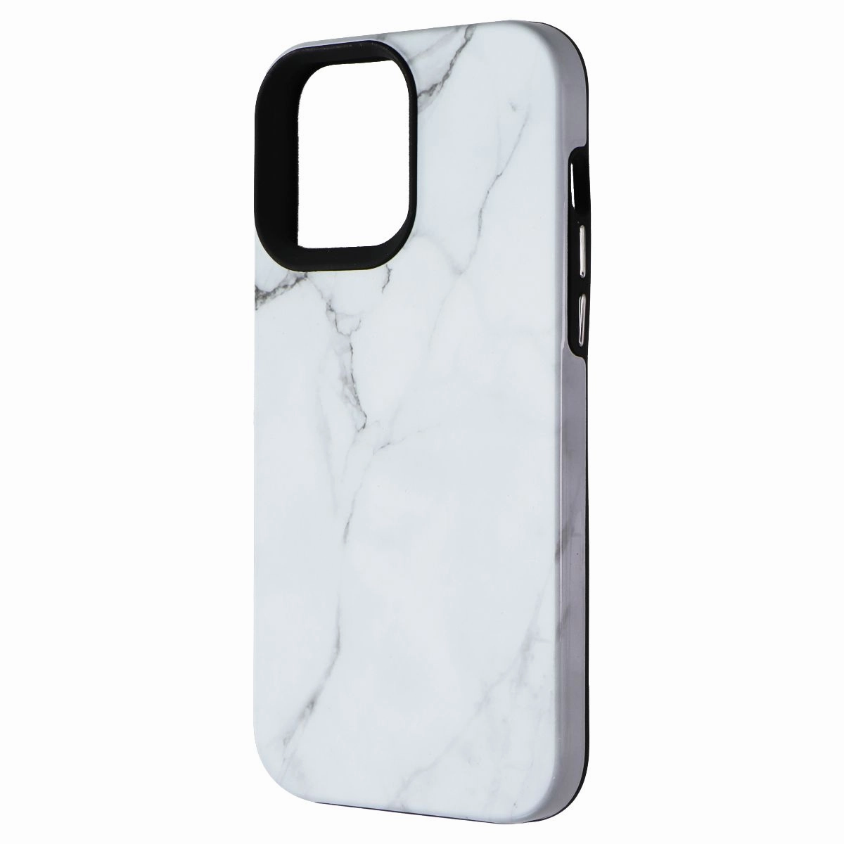 Sleek Build Everyday Style Blu Element Mist 2x Fashion Case for Apple iPhone 13 Pro Max - White Marble