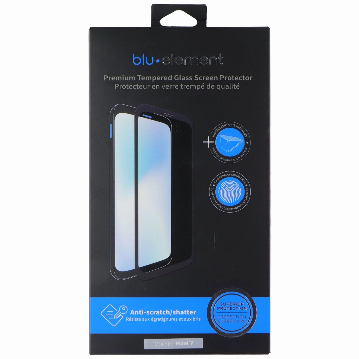 BLU Element Premium Screen Protector for Google Pixel 7 - Clear Comfort Viewing Mobile Safety Shield