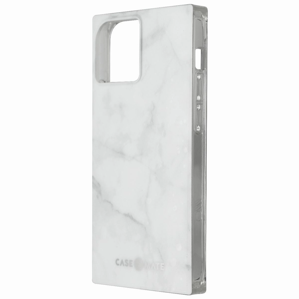 Lightweight Build Quality High gloss Case-Mate BLOX Case for Apple iPhone 13 mini - White Marble