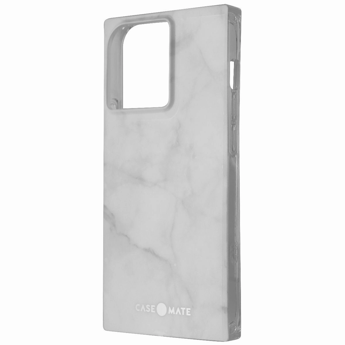 Case-Mate BLOX Series for Apple iPhone 13 Pro - White Marble Protective Surface