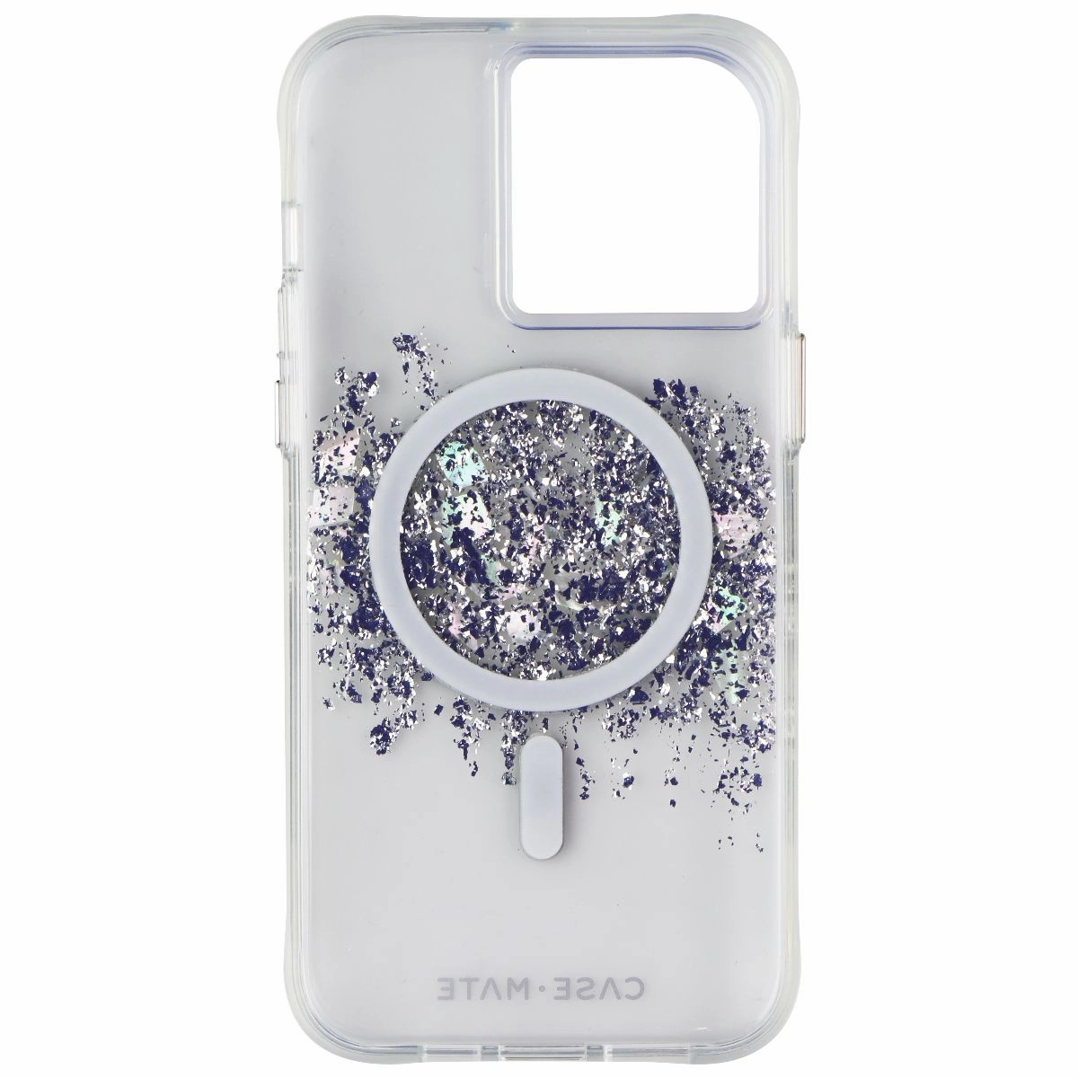 Modern Grip Rugged Pattern Design Case-Mate Crystal Series Case for MagSafe for iPhone 15 Pro Max - Touch of Pearl