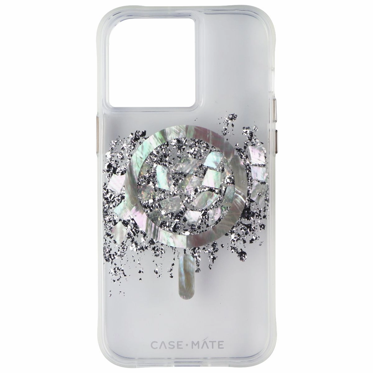 Case-Mate Crystal Series Case for MagSafe for iPhone 15 Pro Max - Touch of Pearl Scratch Proof