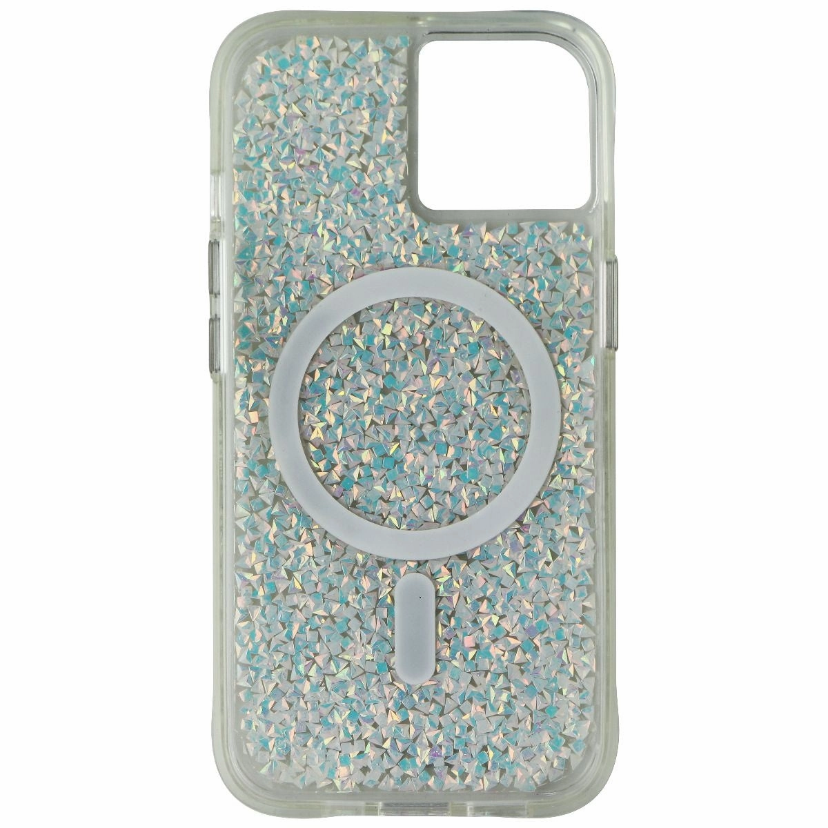 Case-Mate Hard Case For Magsafe for Apple iPhone 14 and 13 - Twinkle Diamond Soft Silicone