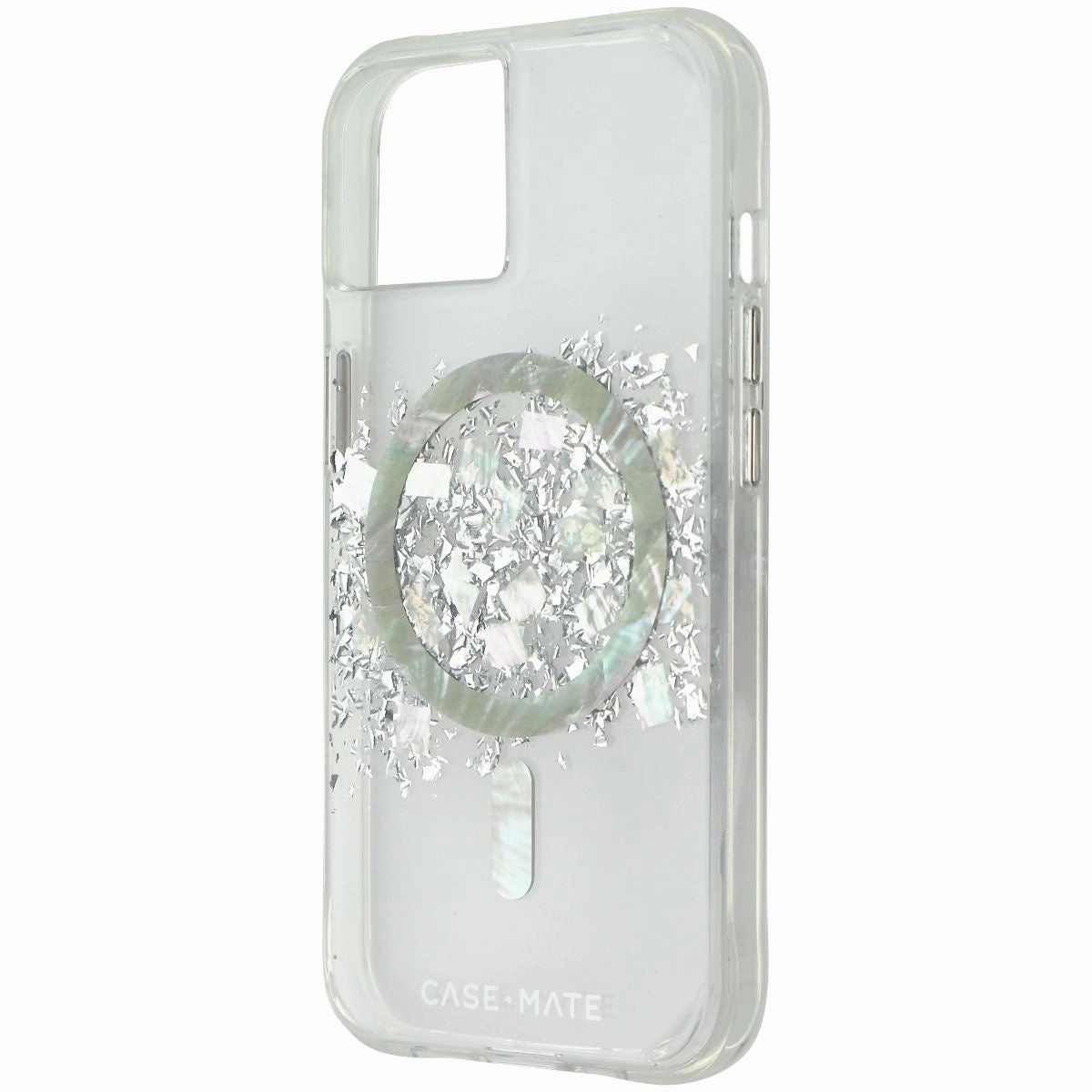 Case-Mate Karat Case for MagSafe for iPhone 14 and iPhone 13 - A Touch of Pearl Comfort Shield