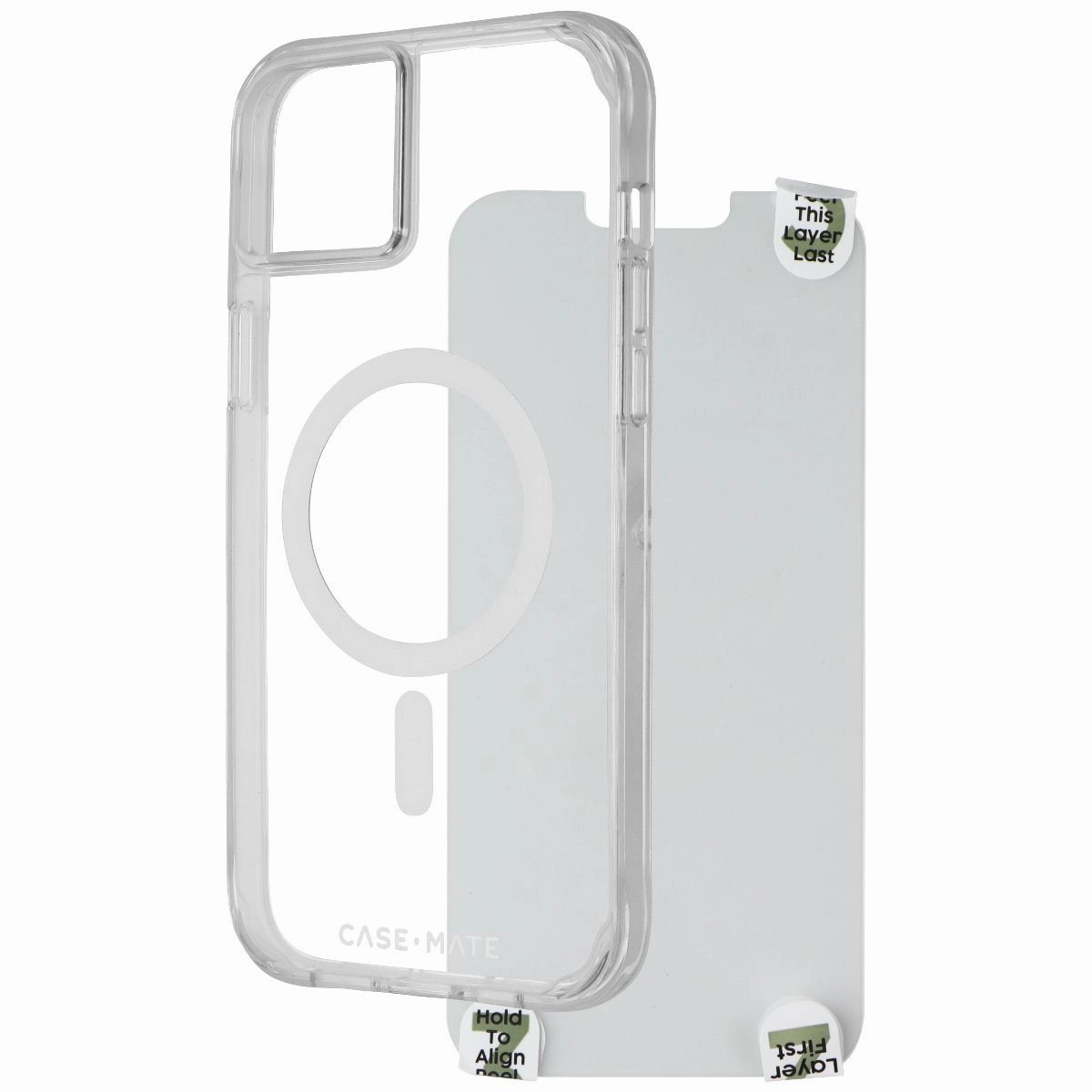 Case-Mate Protection Pack for MagSafe for Apple iPhone 14 Plus - Clear Durable Grip
