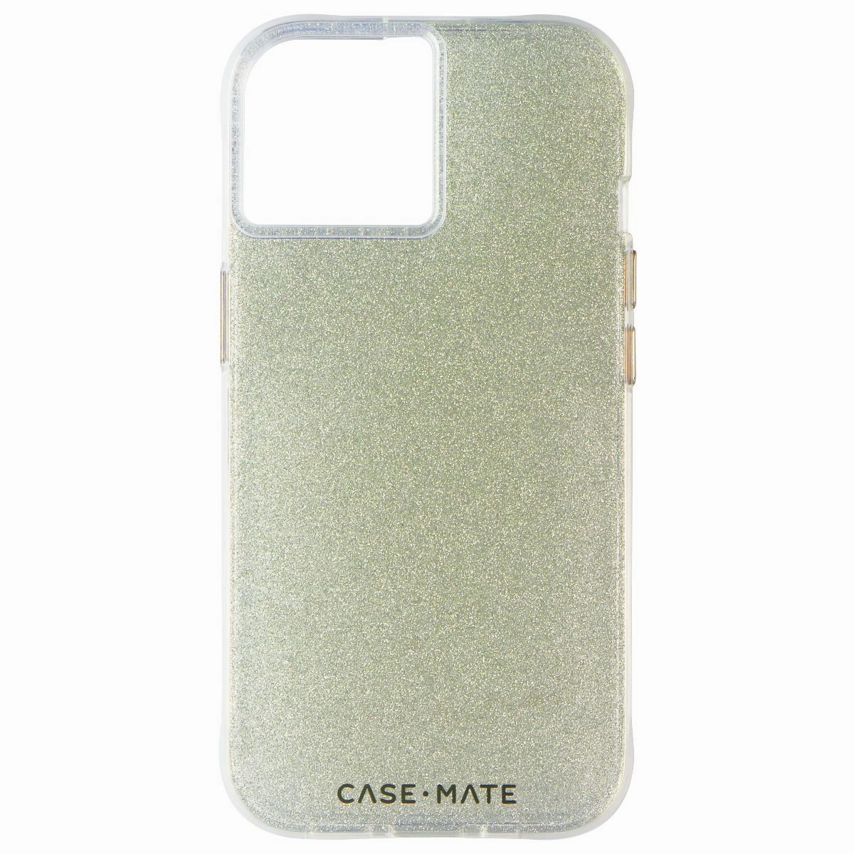 Custom Fit Case-Mate Sheer Crystal Case for Apple iPhone 15/14/13 - Champagne Gold