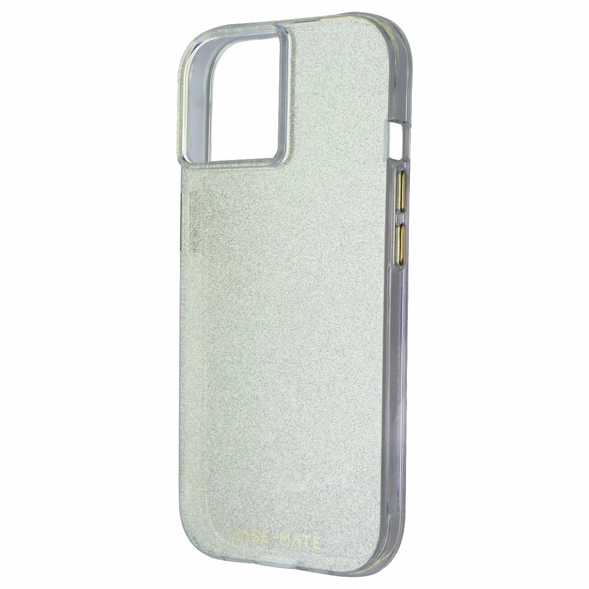 Case-Mate Sheer Crystal Case for Apple iPhone 15/14/13 - Champagne Gold Polished Detail