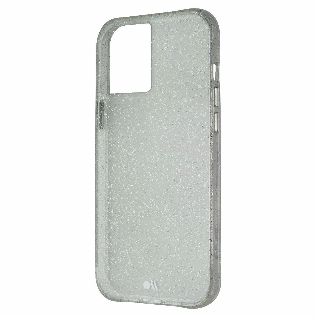 Case-Mate Sheer Crystal Series Case for Apple iPhone 12 Pro Max - Clear/Glitter Comfort Fit Edge Fashion Texture