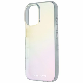 Case-Mate Soap Bubble Case for Apple iPhone 16 Smartphone - Iridescent Soft coating Everyday Carry