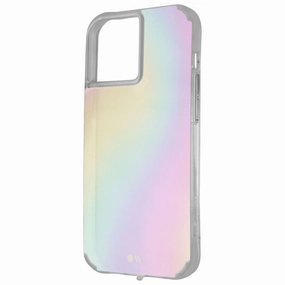Case-Mate SOAP Bubble Case for iPhone 13 Pro Max - Iridescent Soap Bubble Matte Protection Easy Removal