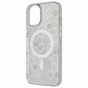 Comfort Fit Case-Mate Tough Clear Case for MagSafe for Apple iPhone 16 Plus - Floral Gems