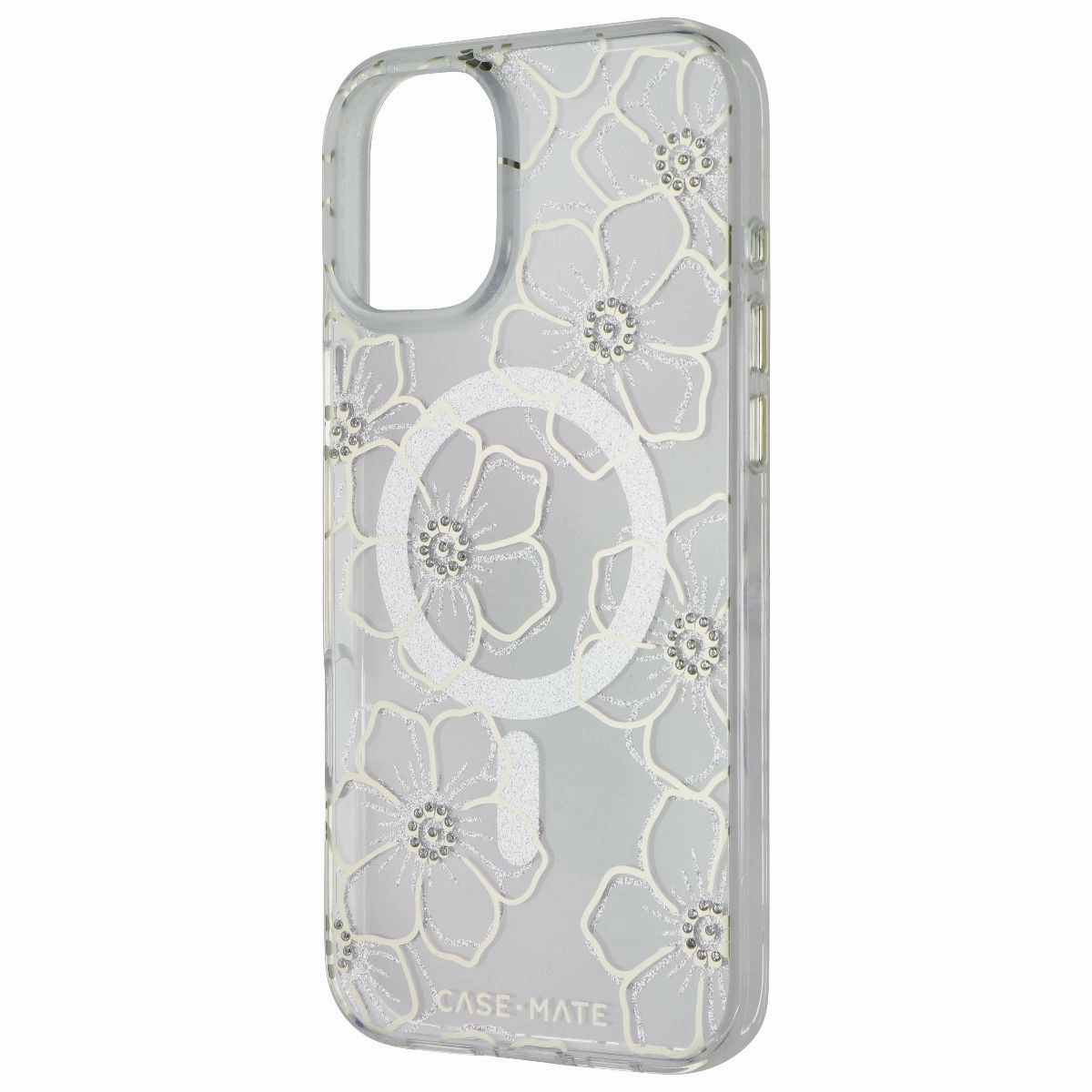 Comfort Fit Case-Mate Tough Clear Case for MagSafe for Apple iPhone 16 Plus - Floral Gems