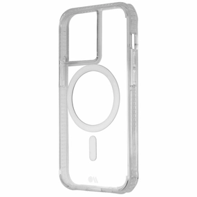 Modern Texture Comfort Fit Edge Case-Mate Tough Clear Plus Case for Magsafe for Apple iPhone 13 Pro Clear