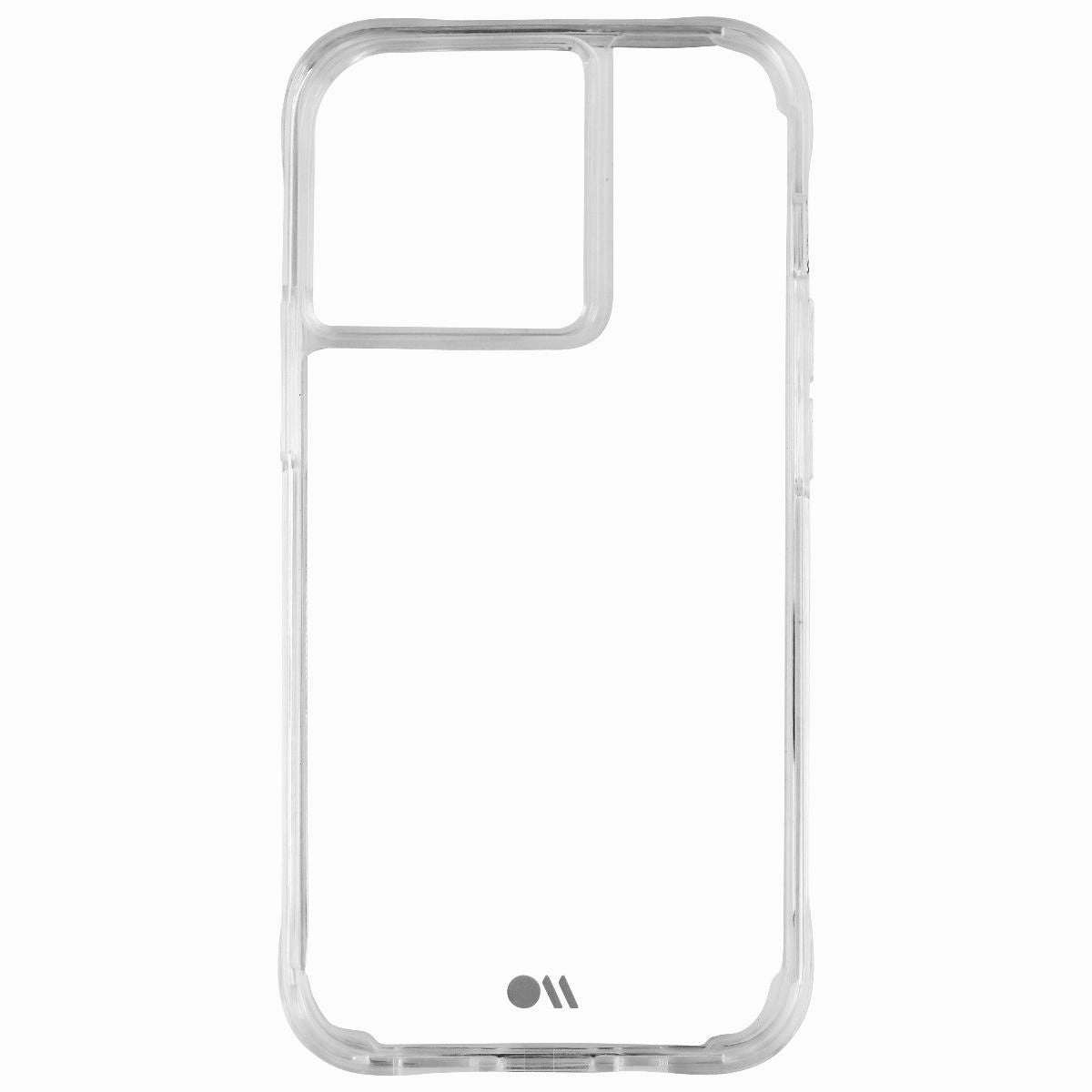Case-Mate Tough Series Hardshell Case for Apple iPhone 13 Pro - Clear Classic Frame Elegant Texture Layer