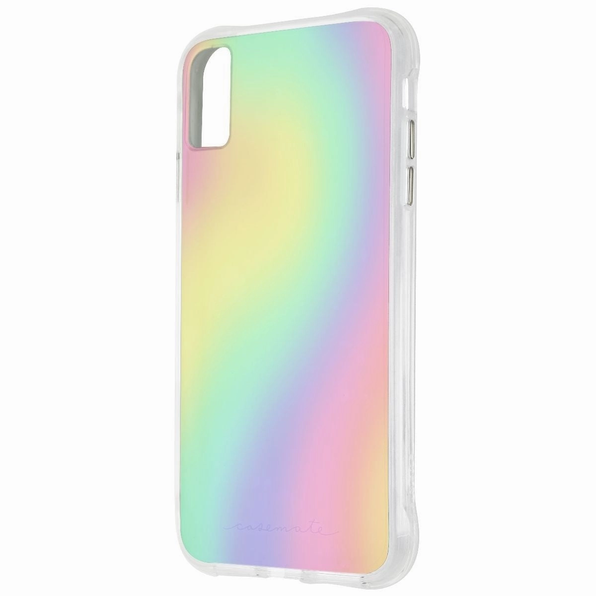 Matte Feel Texture Light Form Case-Mate Tough Series Hybrid Case for Apple iPhone Xs Max - Iridescent