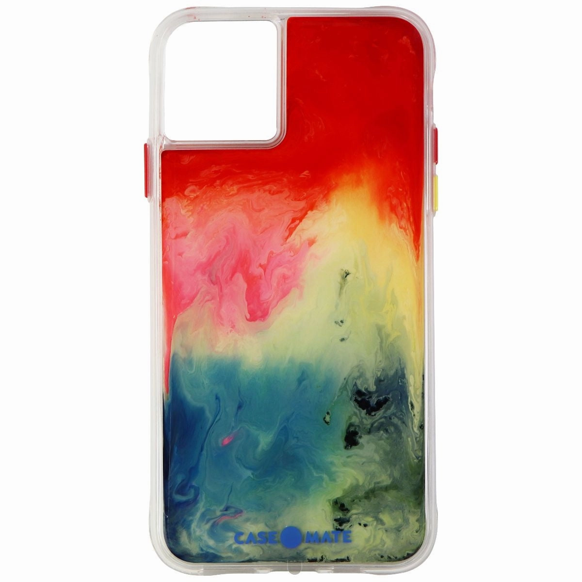 Case-Mate Tough Watercolor Series Case for iPhone 11 Pro Max - Rainbow Splash Smooth Grip Layer Customizable Option