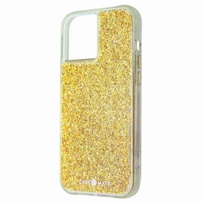 Protective Fit Case-Mate Twinkle Gold Series Case for Apple iPhone 12 Pro Max - Twinkle Gold