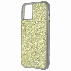 Case-Mate Twinkle Series Hybrid Case for Apple iPhone 11 - Stardust / Clear Clear Surface Modern Grip